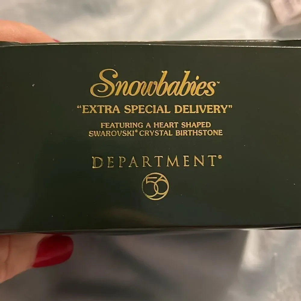 Amethyst February Snowbabies   - Picture 3 of 4